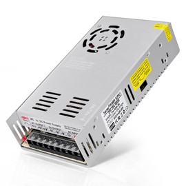 Taormey 24V 20A Power Supply Adapter, AC 110V/220V to DC 24V 20A 480W Converter Switching Power Adapter Universal Regulated Transformer Driver for LED Strip Light, LED Display, CCTV, Computer Project