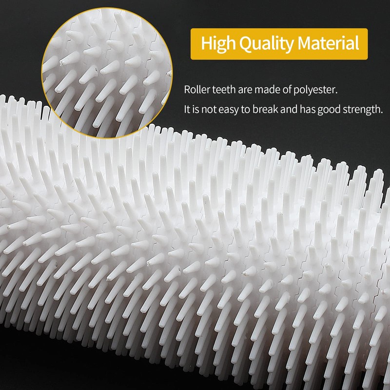 Rierdge 9''/230mm Spike Roller, Latex Floor Self Compound Roller Leveling