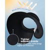 FURTALK Sun Visor Hats for Women Wide Brim Straw Roll