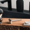 Störtebekker® Solingen Premium Safety Razor with Steel Handle Matte Silver