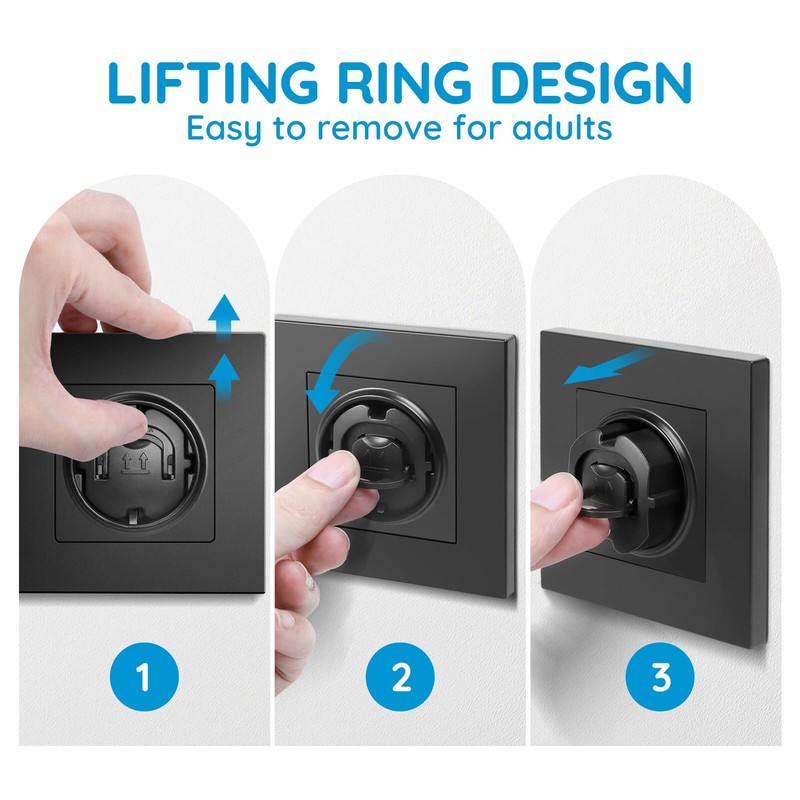 REDTRON Socket Fuse (Pack of 20), Sockets Child Lock for