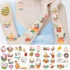 10 Sheets Happy Easter Temporary Tattoos Bunny, Egg, and Fun