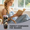 40Oz Flower Darkness Stainless Steel Tumbler with Handle & Straw