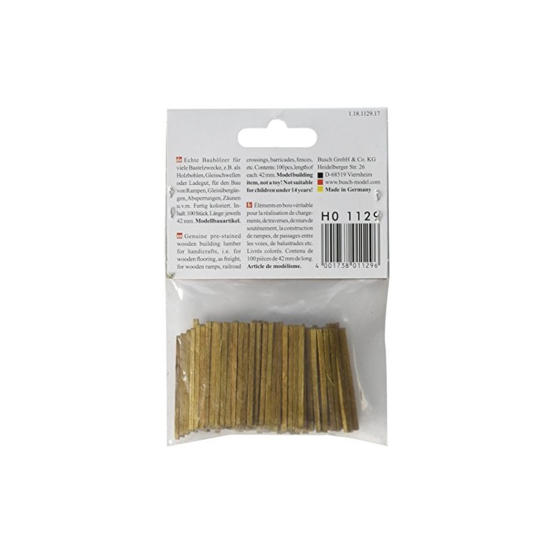 Busch Bauholz Spur H0 1129