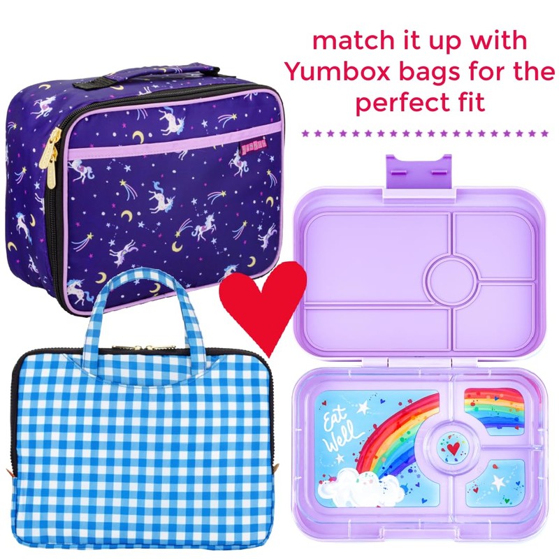 Yumbox Lunchbox Tapas 4 Compartment (Rainbow)