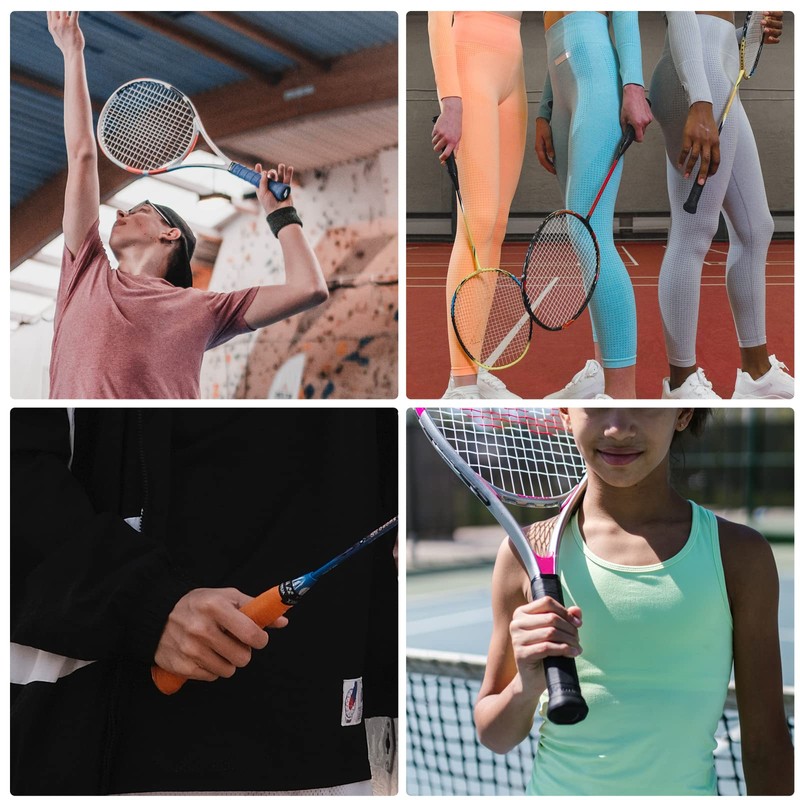 8pcs Tennis Racket Grip Tape Outdoor Tape Handle Antiskid Badminton