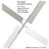Replacement Sails for Garden Windmill. Ref: GIANT with WHITE centre.
