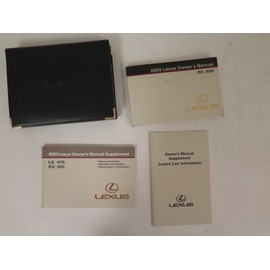 1998-2002 Lexus RX 300 Body Collision Repair Shop Manual Original