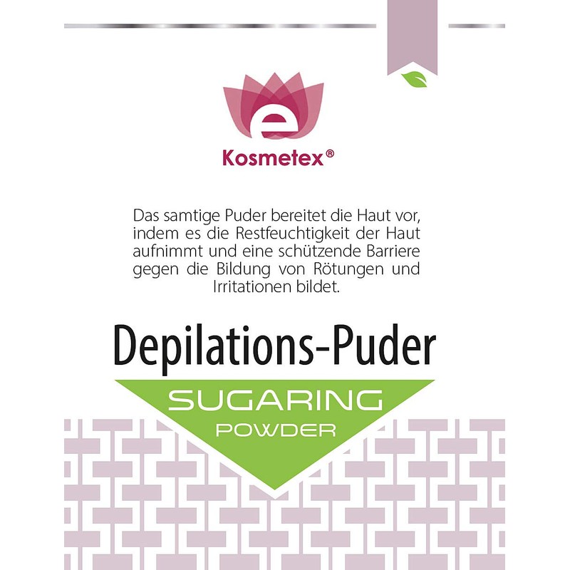 Kosmetex Depilation Powder Large 200 ml for Pre-Treatment for Waxing,