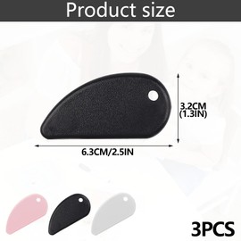 3Pcs Ceramic Safety Cutter, Box Opener Tool, Parcel Opener Cutter, Letter Photo Box Cutters, Package Cutters for Office and Home (3 Colors)