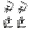 WANGCL 4PCS C Clamps 304 Stainless Steel G Clamps Tiger