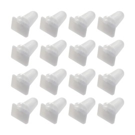 Be In Your Mind Pack of 30 51471840961 Trim Parts for Car Door Sill Covers Shape Fixings White Plastic Door Sills