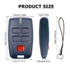 3 x Tor BFT Mitto B RCB4 433.92MHz 4 Buttons