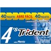 Trident 4'S Menta, 208 Gramos