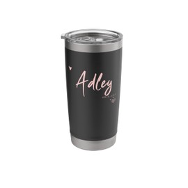 Adley meaning "God is Just" Stainless Steel Insulated Tumbler