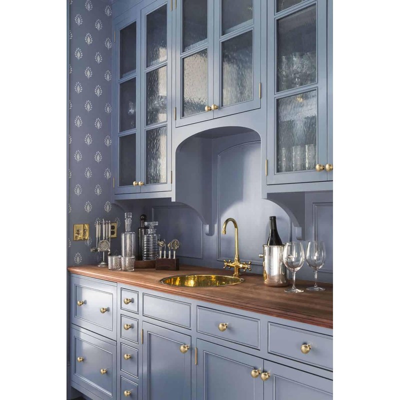 Goo-Ki 6 Pack Champagne Bronze Cabinet Knobs Zinc Alloy Drawer