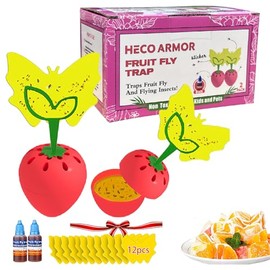 Fruit Fly Trap - Safe for Use, Effectively Solves Annoying Fruit Fly Problems