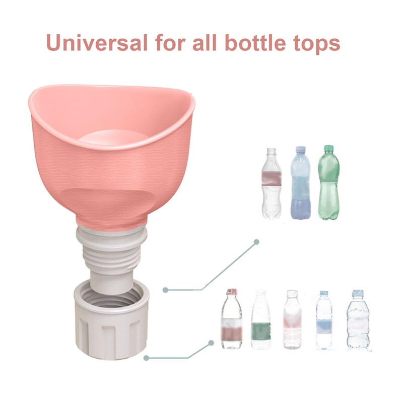Unisex Urinal Pee Cup, Reusable Emergency Urine Funnel Pee Cup