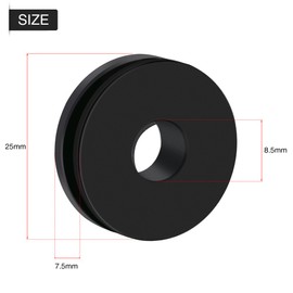 Qiilu 4pcs Detachable Windshield Bushing Grommets for Harley Road King Heritage Softail