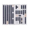 Mechanical Keyboard Keycap 128 Key PBT Keycap Set Contrasting Colors