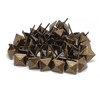Unxuey 50pcs Upholstery Tacks, Furniture Decorative Thumbtacks, Antique Push Studs