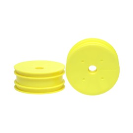 Tamiya hoppuappuopusyonzu OP. 1285 DN – 01 Front Dish Wheel (Fluorescent Yellow) 54285 