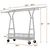 Raybee Heavy Duty Clothes Rack, 630LBS Clothing Rack with Sturdy