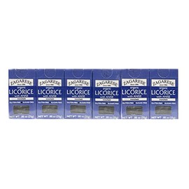 Zagarese Organic Licorice Extract with Anise, 0.88 ounce, Set of 6 items