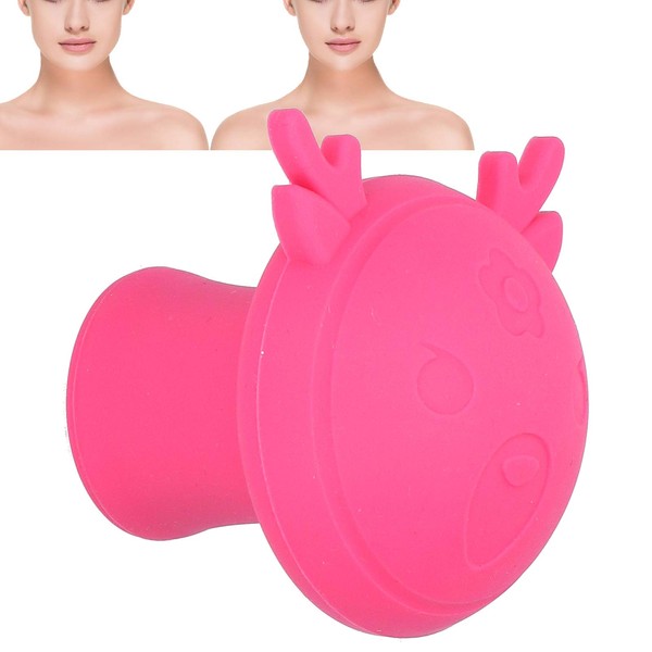 Facial Exerciser Jawline Exerciser Jaw Shaping Jawline Exercise Ball Masseter Trainer Face Skin Tightening, Anti-Ageing Wrinkle Face Slimming Tool Facial Exerciser (Rose Red Deer)
