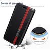 Colorblock Invisible Magnetic PU Leather Flip Case Compatible with IIIF150