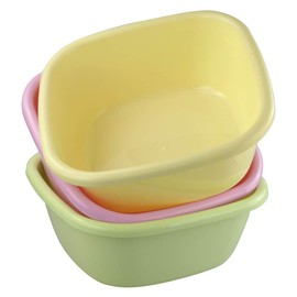 Obston Palangana de Plástico de 12 Cuartos, 3 Paquetes