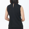 Women's Clergy Sleeveless T-Shirt Tab Collar Clergy Minister Priest Outfit