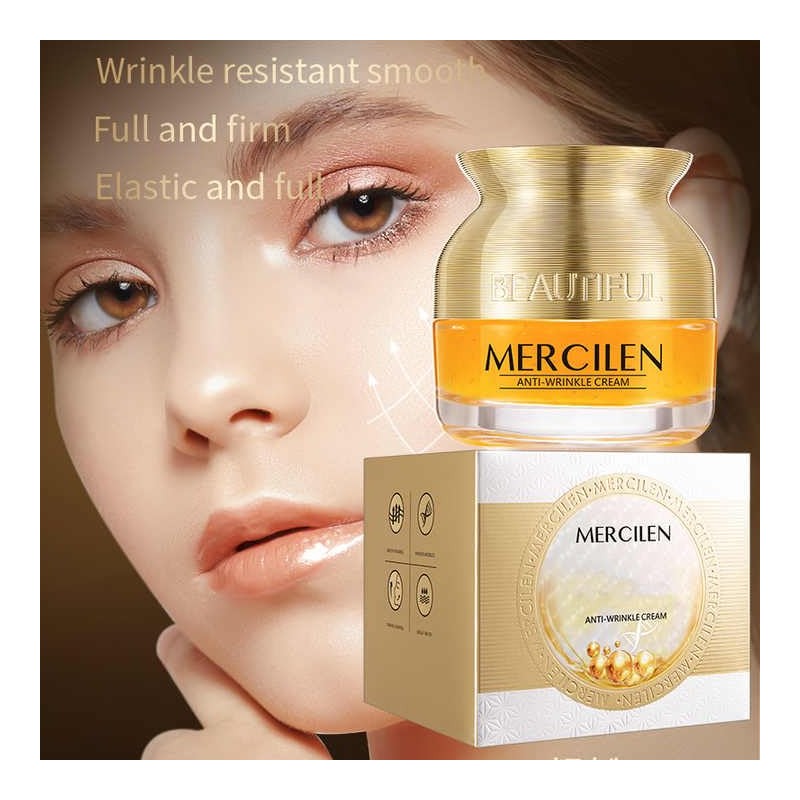Mercilen Anti-Wrinkle Cream, Wrinkle Resistant Formula, Full and Firm