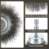 DTGN Wire Wheel Cup Pen Brush Set for Drill -