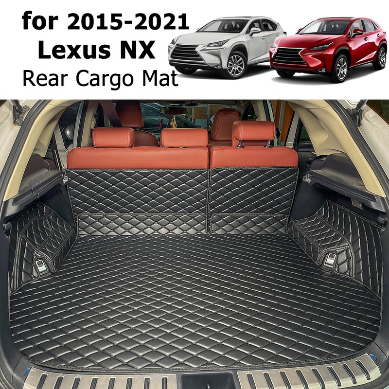 7DEEKEI Cargo Mat for 2015-2021 Lexus NX200t NX300 NX300H Trunk