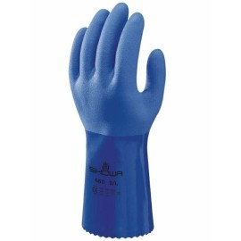 SHOWA XX-LARGE Showa Atlas 660 Fully Coated Triple-Dipped PVC Gloves 12 Pack