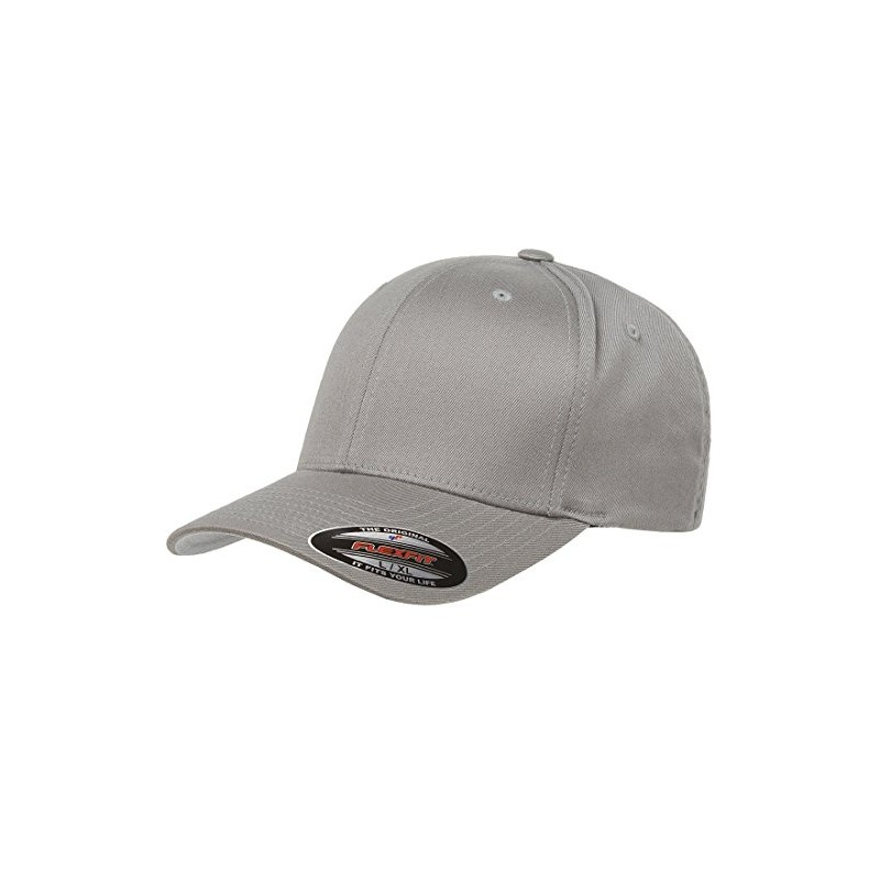 Flexfit 6277 Wooly Combed Twill Cap - Large/XLarge (Gray)