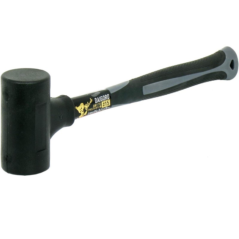 Daigoro Shockless Hammer, Fiberglass Pattern, 24.7 oz (700 g), #15