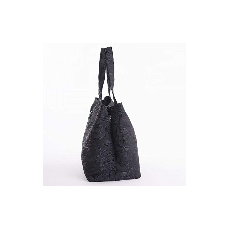 Aurora Formal Bag with Gusset, Made in Japan, Black Formal