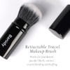 Banidy Brocha Maquillaje Kabuki Brochas Faciales Retráctiles Viajes Rubor Portátil