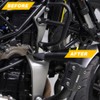 REARACE 2 Pair Motorcycle Bumper Blocks, 22MM/25MM/28MM Engine Guard Bumper