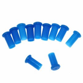 Lind Kitchen 100PCS Blue Fiber Optic T-Shaped Dust Cap Fiber Optic Dust Caps FC SC LC UPC Ferrule Caps for Devices, Cables