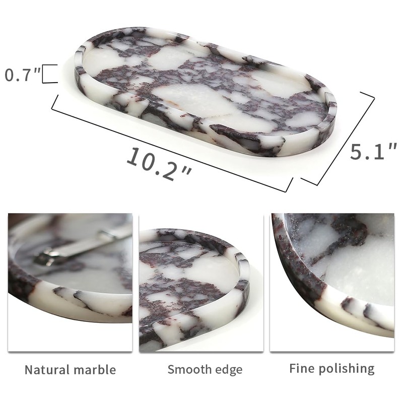 FutureStone 100% Natural Luxury Calaccata Viola Marble Small Hand Towel