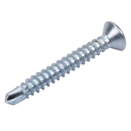 Hilitand Drilling Tail Screw Set, Countersunk Head Self-Drilling, Self-Tapping Metal Screws Bolts 50pcs M4.2 for Sheet Metal Fixing(M4.2x25(50PCS))