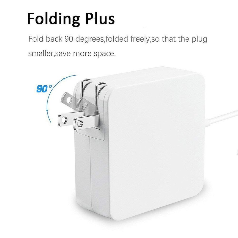 For Apple 45W T Power Adapter Charger for Mac Book