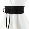 Fashiongen Women's Waist Belt Wide Obi Belt MICA (Ceinture Mica)