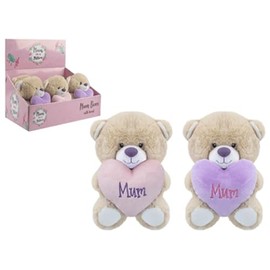 Mum Bear With Heart 6"