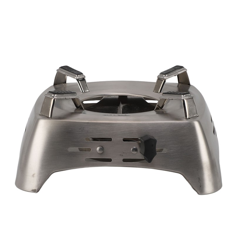 Drawer Type Alcohol Burner One Piece Stainless Steel Sliding Adjustment