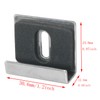 DGBRSM 4PCS Stainless Steel Large Heavy Duty Fixing Clip Kit