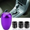 Gear knob Purple + Shift Knobs Car 5 Speed Manual